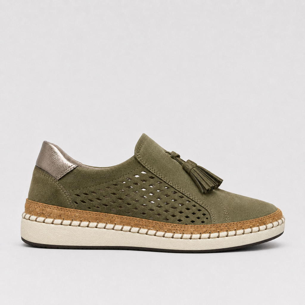 Isla | Women's Slip-On Trainers - Cushioned Everyday Walking Shoes