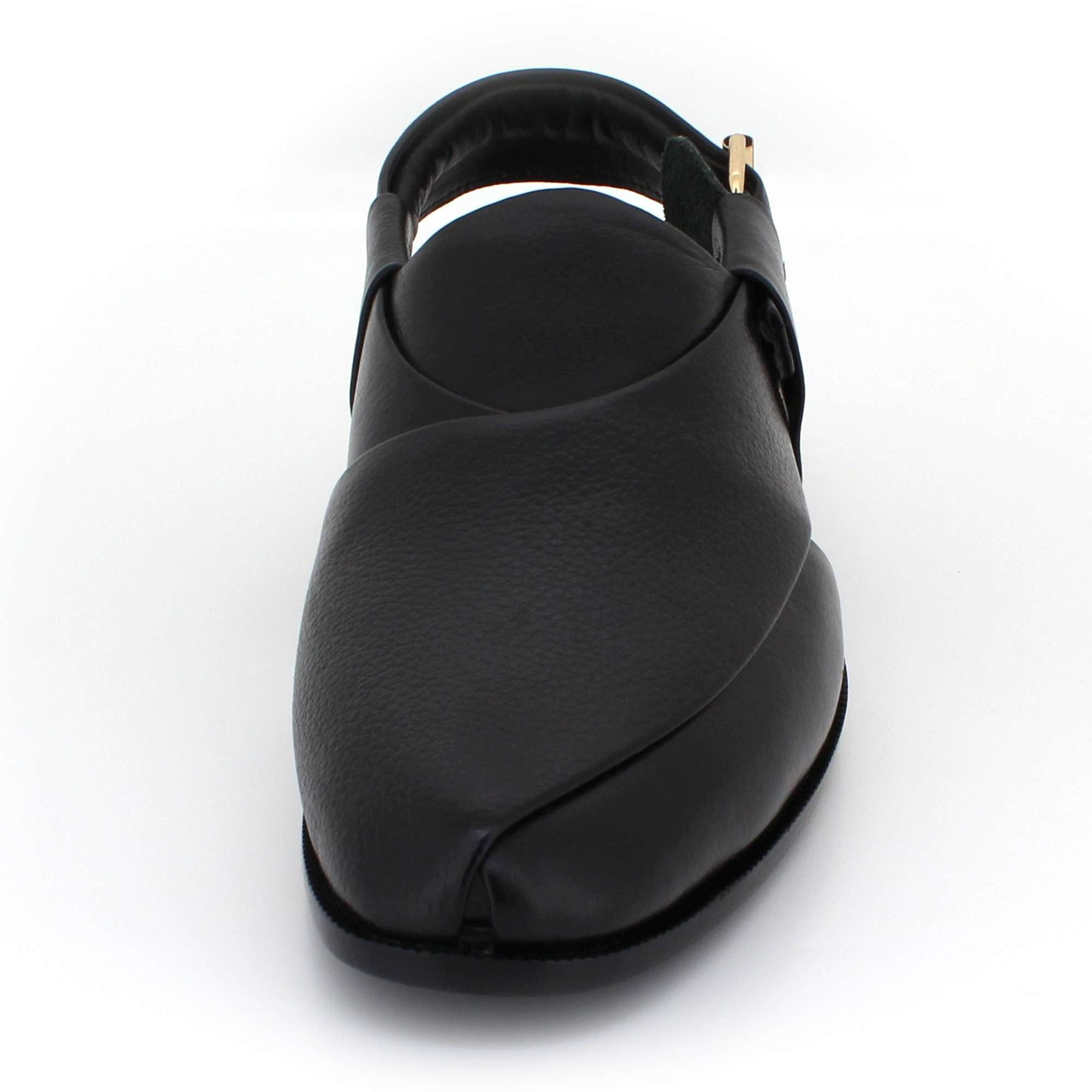 Gordon | Men's synthetic leather Peshawari Sandals - Adjustable Buckle Strap Ethnic Sandals