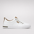 Belnor | Men's Two-Tone Leather Trainers – Cushioned Everyday Sneakers