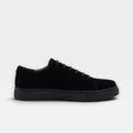 Hamish | Men's Suede-Look Lace-Up Trainers - Classic Cupsole Sneakers