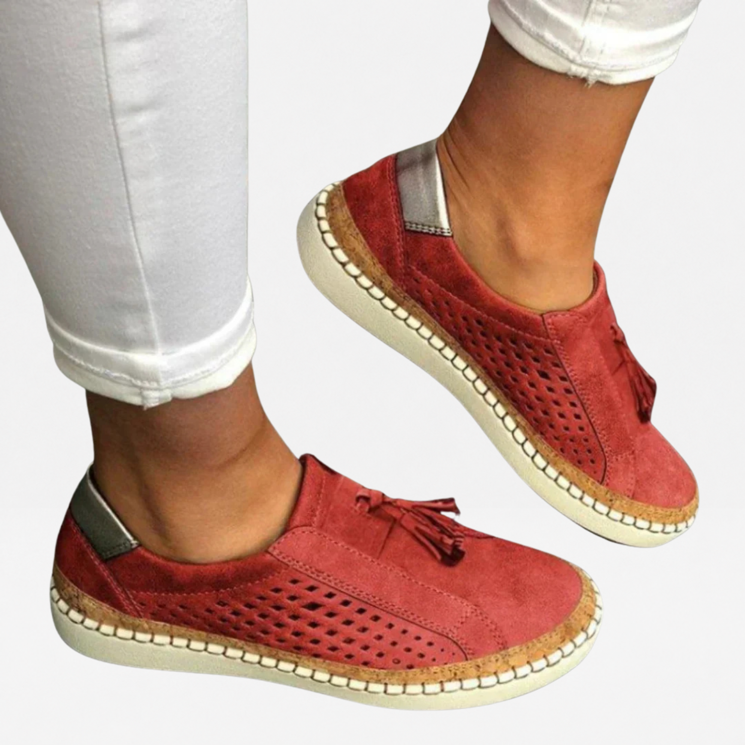 Isla | Women's Slip-On Trainers - Cushioned Everyday Walking Shoes