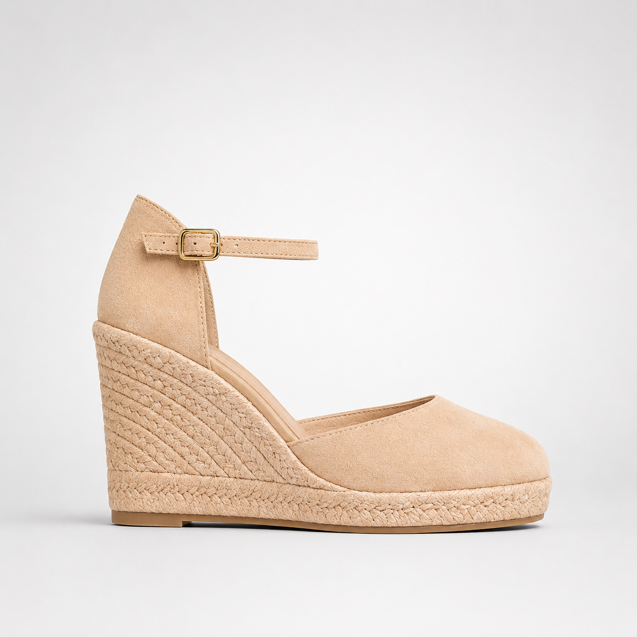 Rosalie | Women's Closed-Toe Wedge Sandals – Ankle-Strap Espadrille Shoes