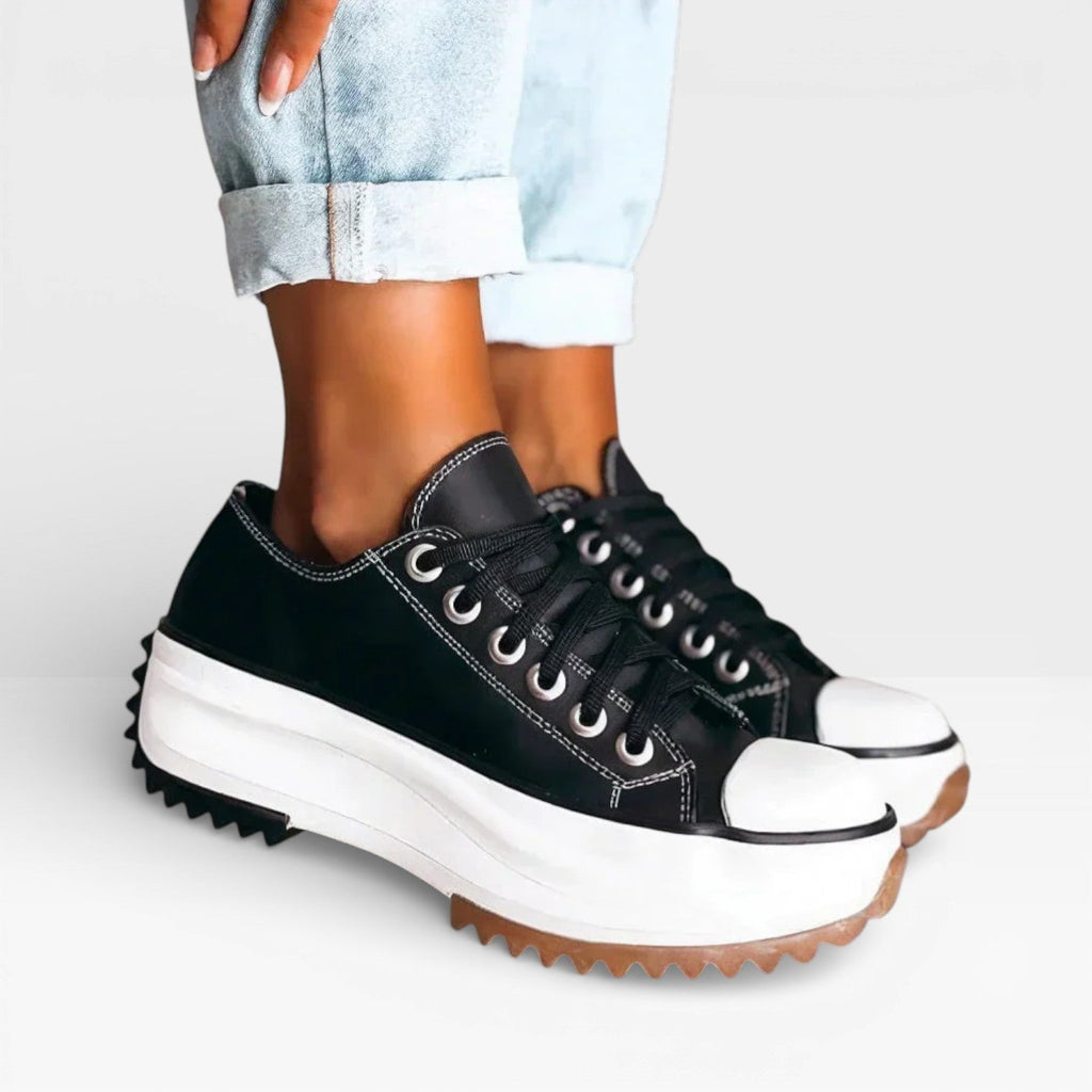 Women's High-Sole Trainers – Cushioned Everyday Comfort