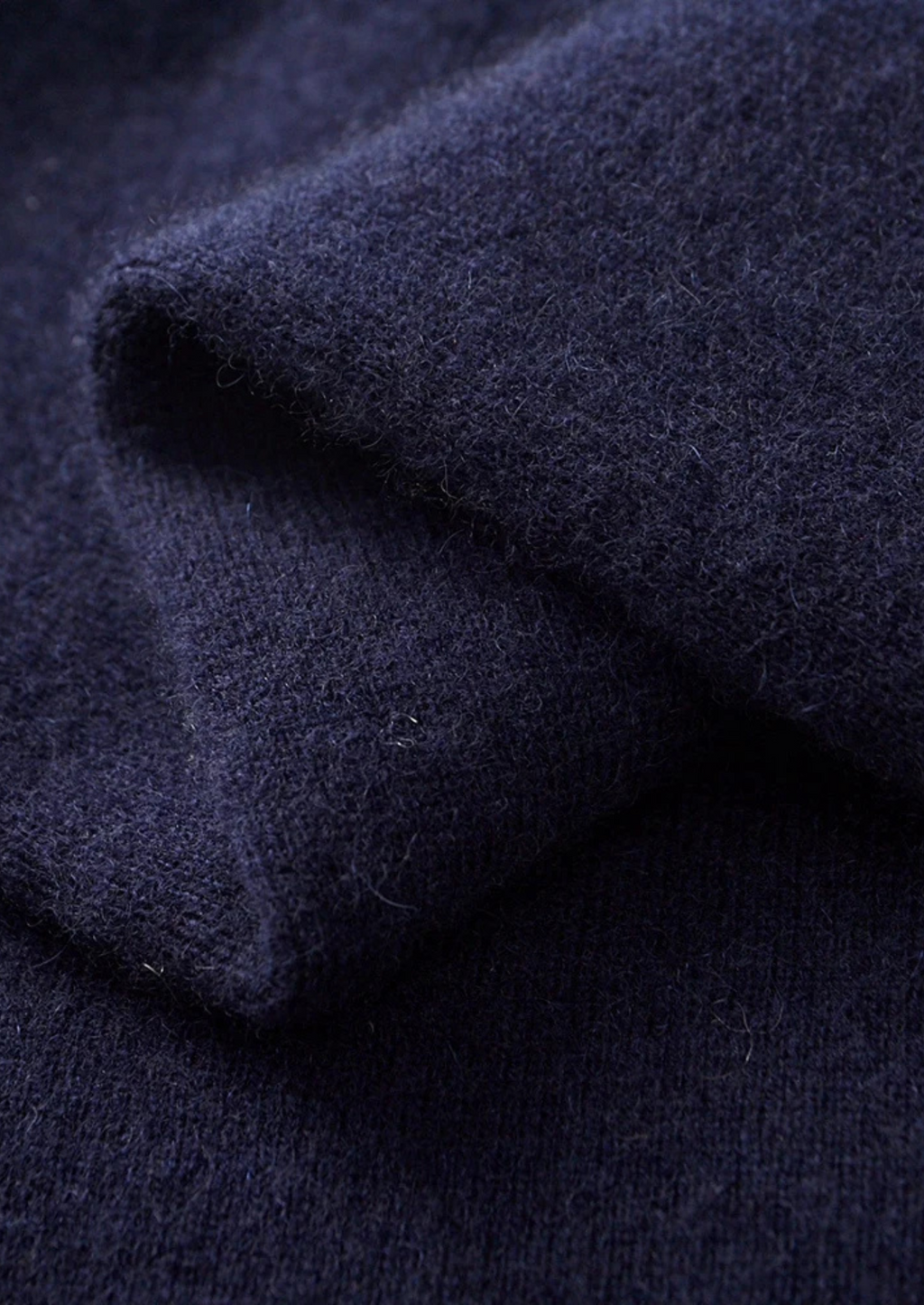 Louis | Wool-Feel Two-Tone Polo Cardigan - Ribbed Knit Casual Cardigan