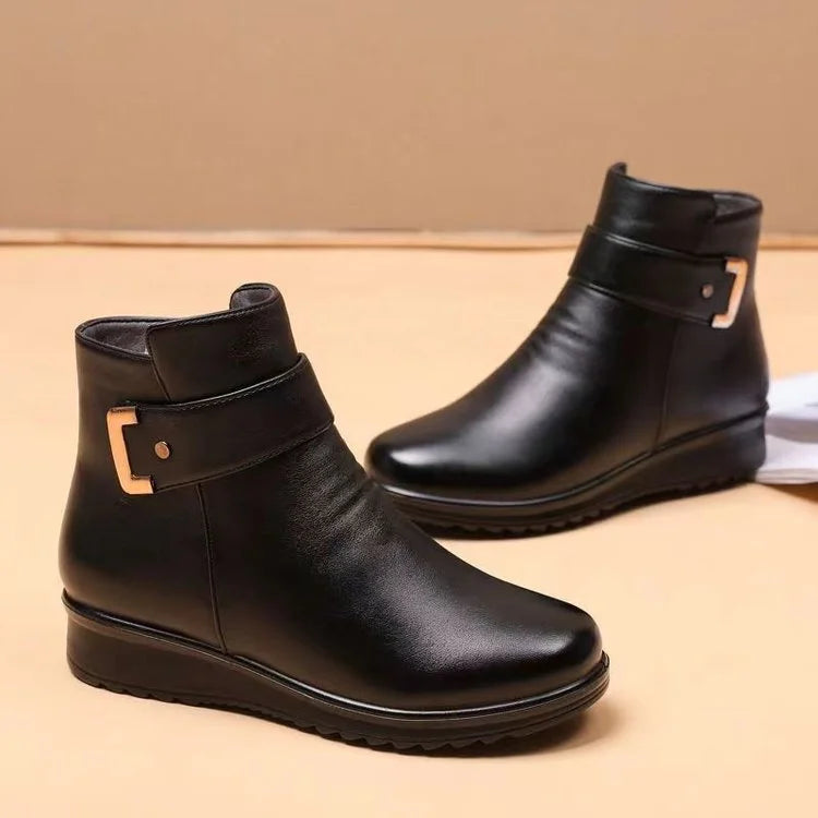 Rosalyn | Women's Waterproof Boots - Cushioned Rubber Sole Ankle Boots