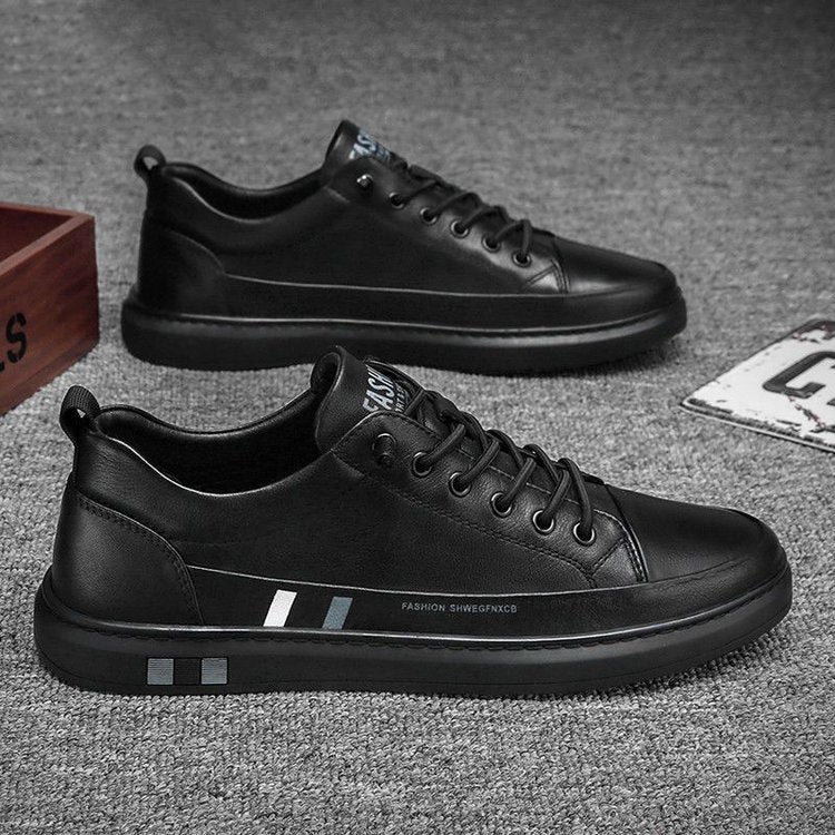 Nigel | Men's faux leather Slip-On Casual Shoes - Lightweight Breathable Everyday Shoes