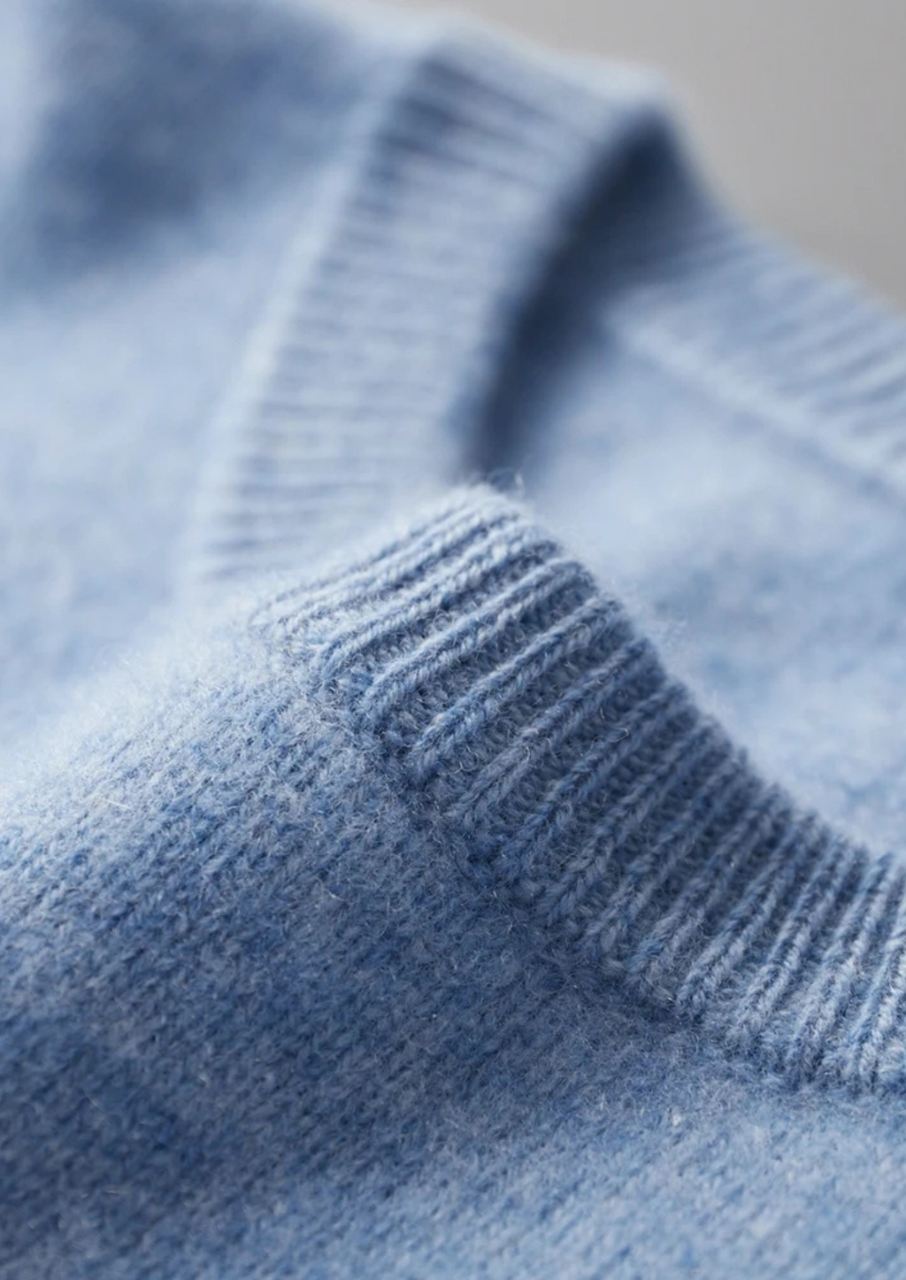Emlyn | wool-feel Crewneck Jumper - Classic Ribbed Knit Jumper