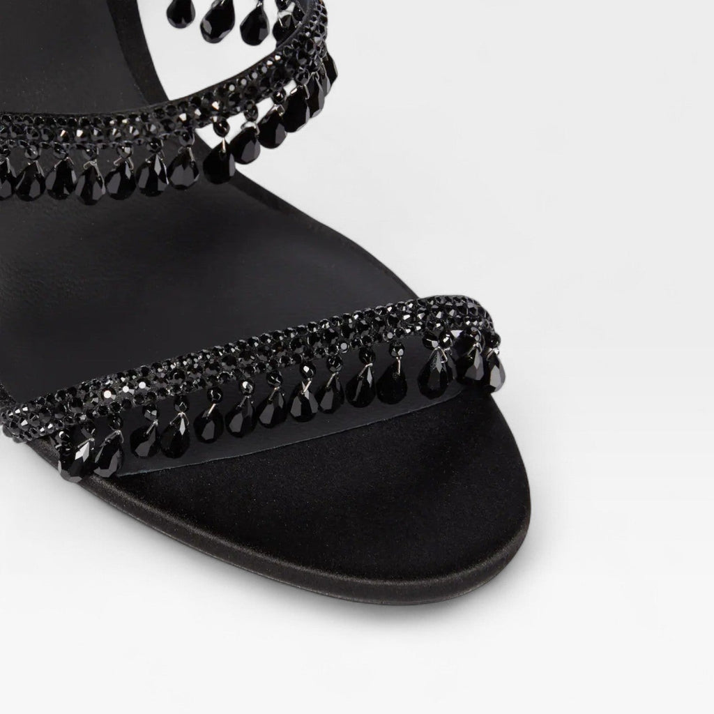 Anouk | Women's Crystal Strappy Heels – Elegant Evening Sandals