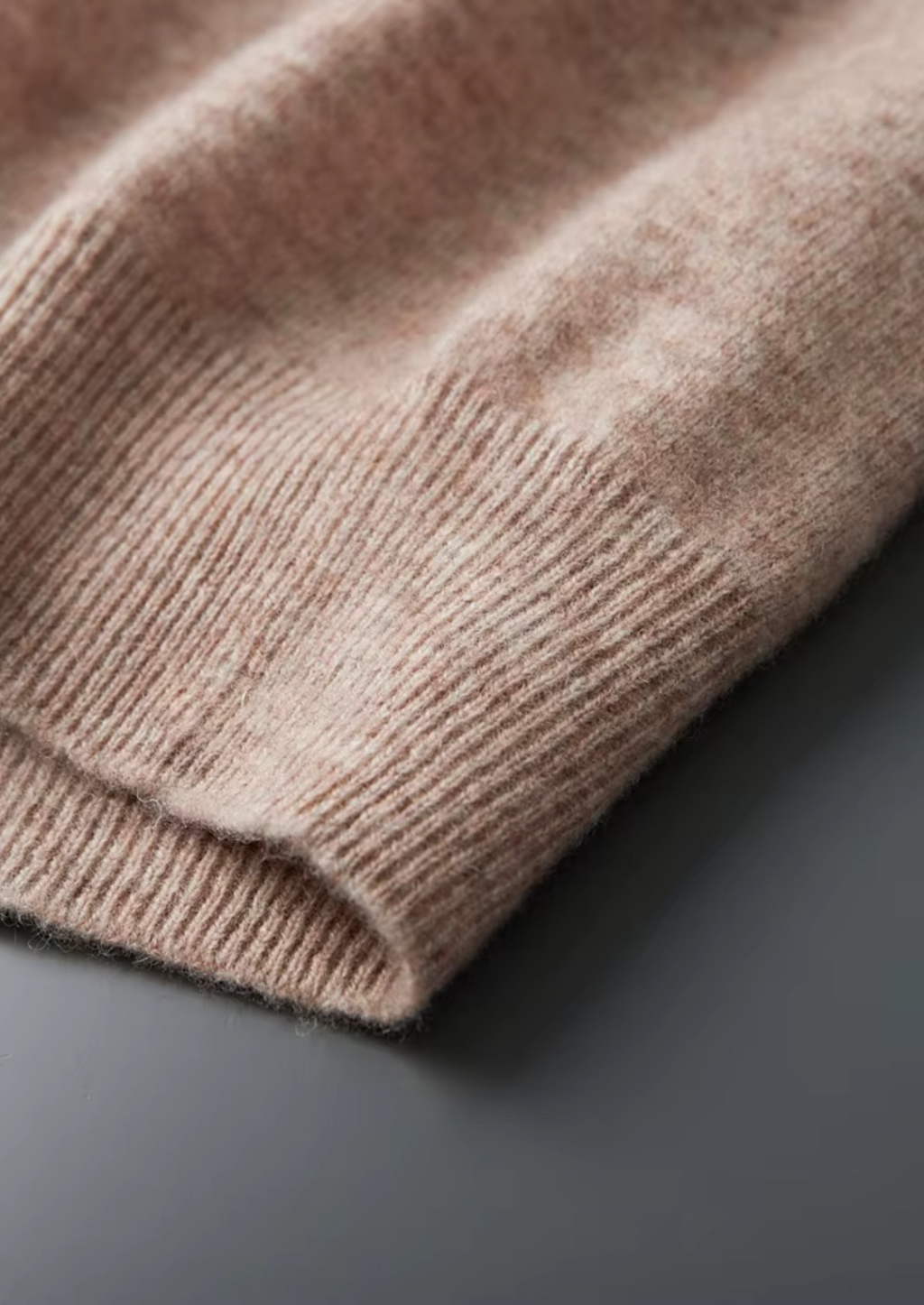 Harland | Men's Wool-Look Knit Polo Jumper - Classic Sweater Polo Shirt