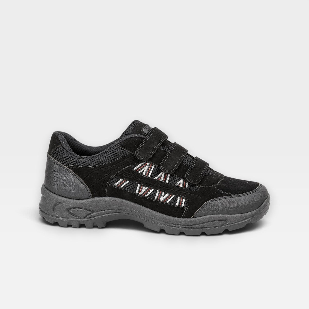Gareth | Men's Textile Trek and Trail Shoes - Touch-Fasten Hiking Shoes