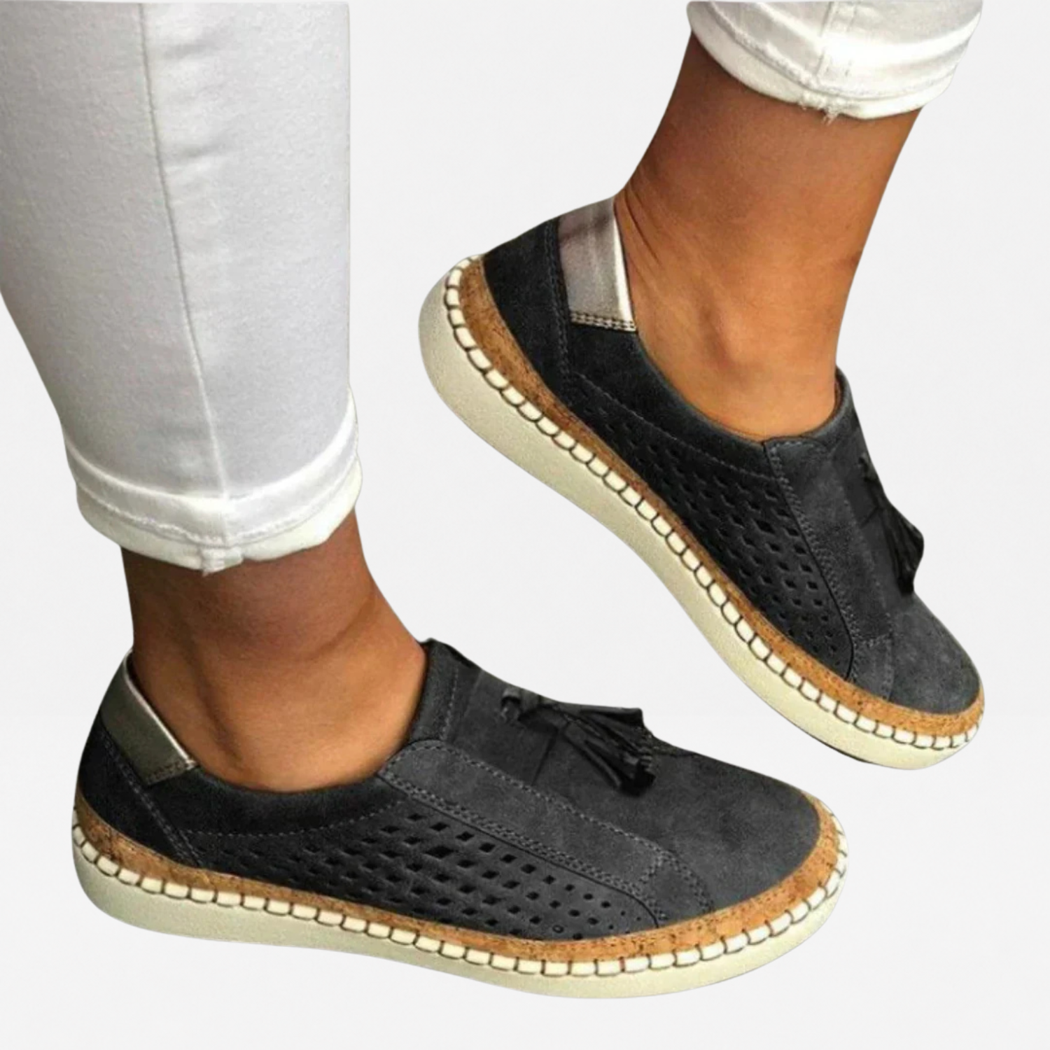 Isla | Women's Slip-On Trainers - Cushioned Everyday Walking Shoes