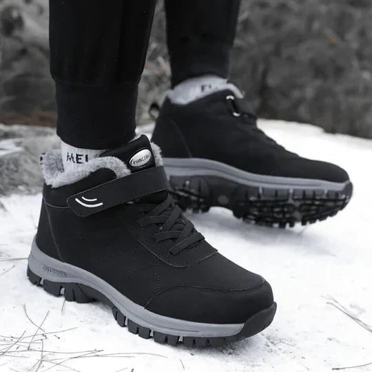 Wesley | Unisex Fur-Lined Winter Boots - Water-Resistant Outdoor Boots