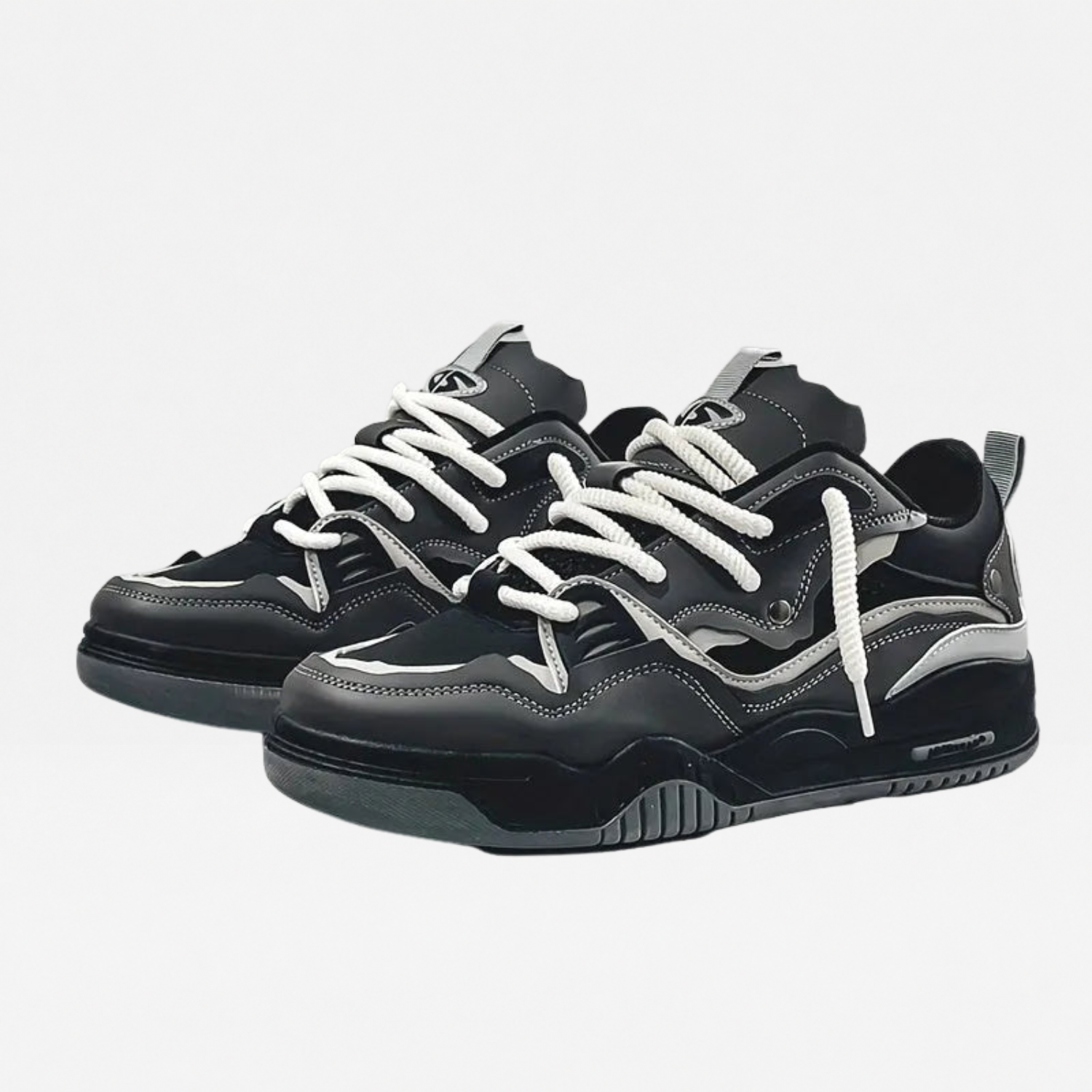Leo | Men's Chunky Trainers – Thick-Sole Casual Sneakers