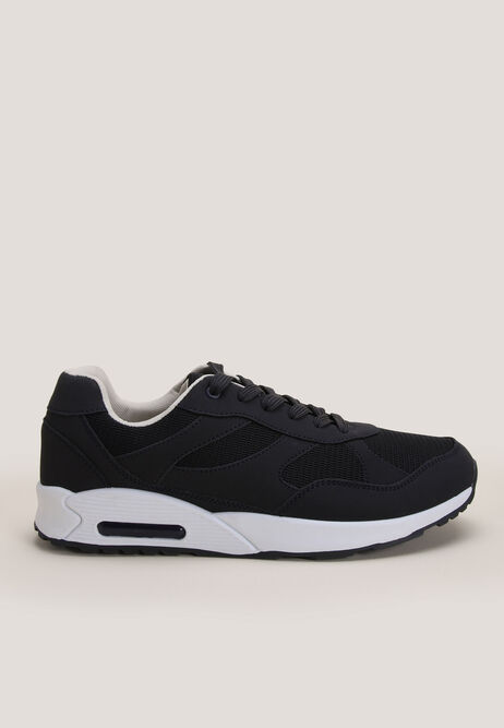 Felix | Men's Blue Casual Runner Trainers - Lace-Up Everyday Sneakers