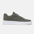 Carrington | Men's Suede-Look Court Trainers – Cushioned Lace-Up Sneakers