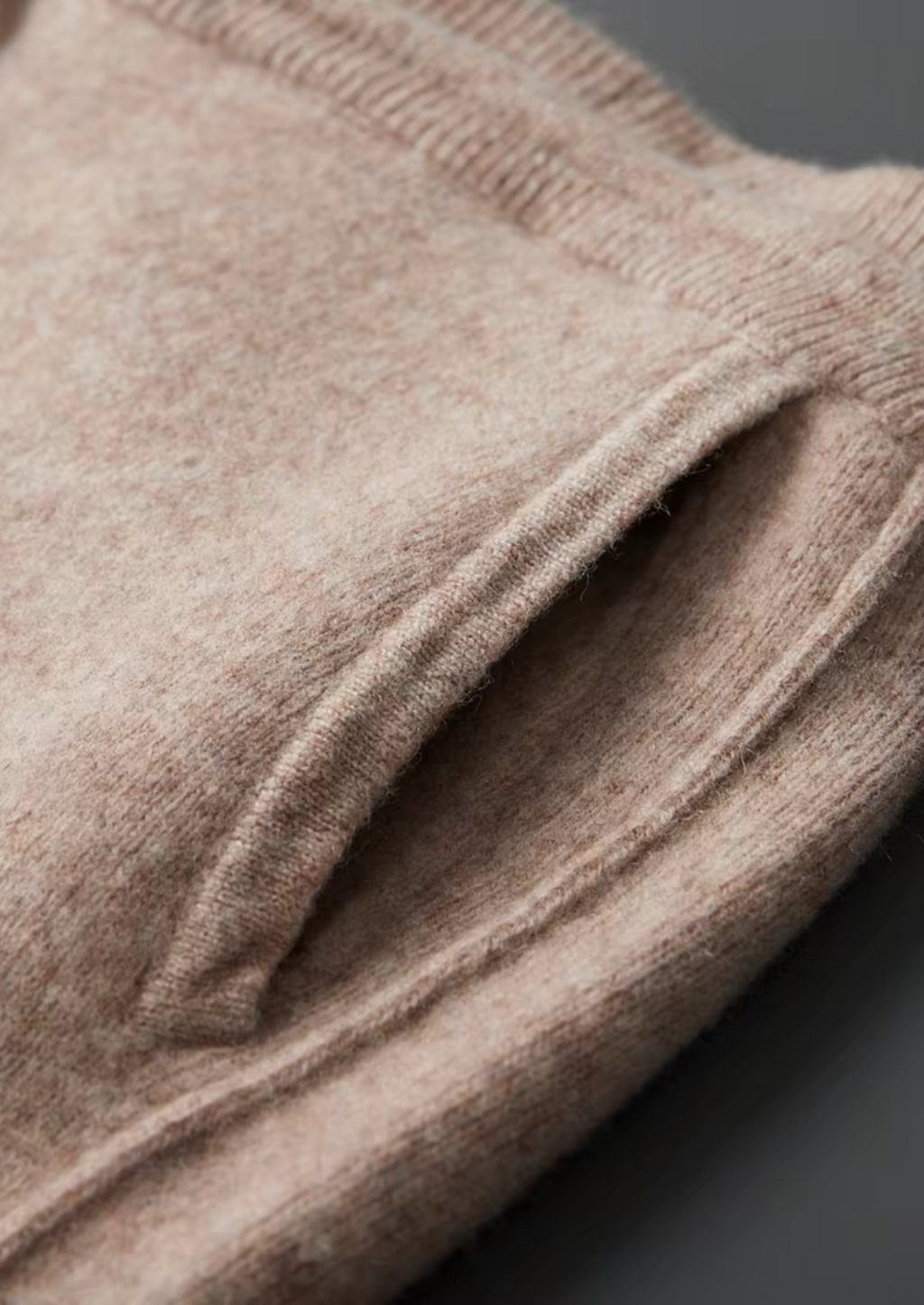 Bevan | Unisex wool-feel Joggers - Ribbed Cuff Leisure Trousers