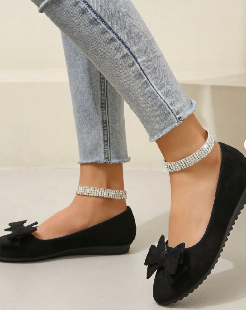 Guinevere | Women's Cushioned Flat Shoes - Everyday Casual Comfort Shoes