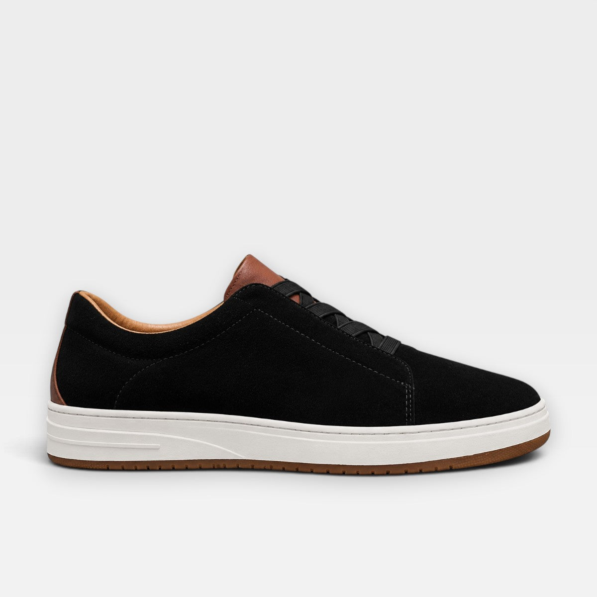 Lachlan | Men's Suede-Look Platform Trainers - Cushioned Casual Sneakers