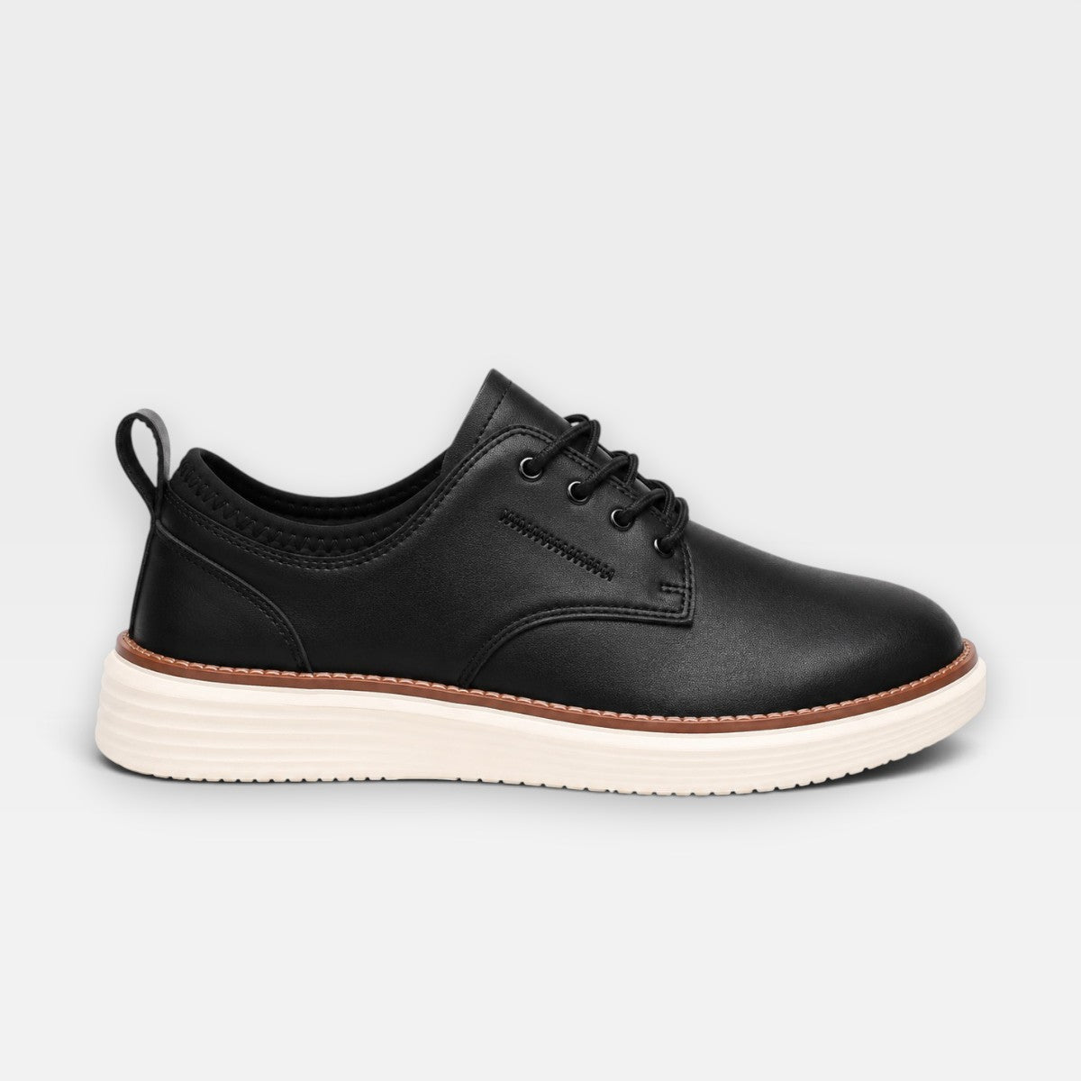 Wilfred | Men's Leather-Look Lace-Up Shoes - Smart-Casual Everyday Footwear