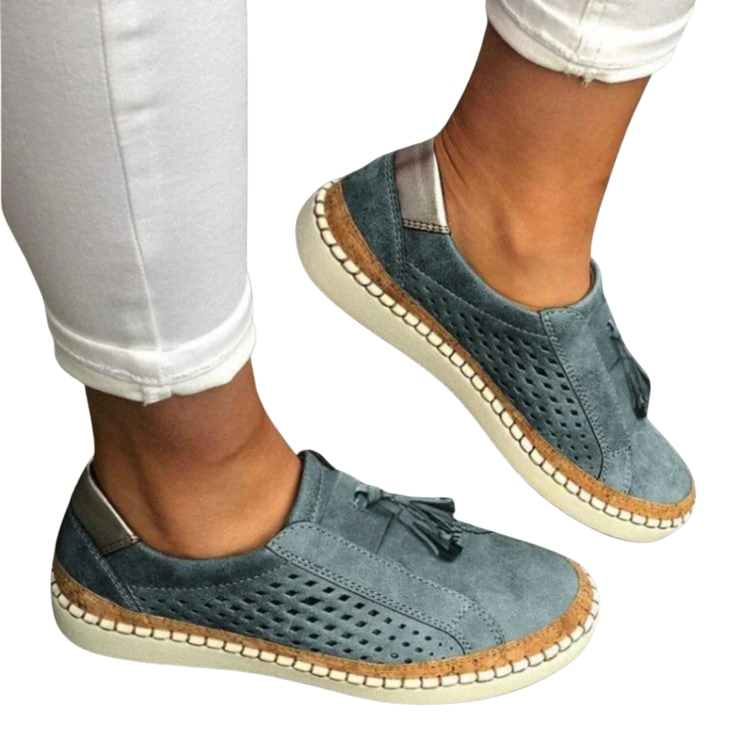 Isla | Women's Slip-On Trainers - Cushioned Everyday Walking Shoes