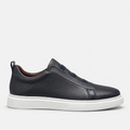 Maverick | Men's Leather Trainers – Stretch-Lace Casual Sneakers