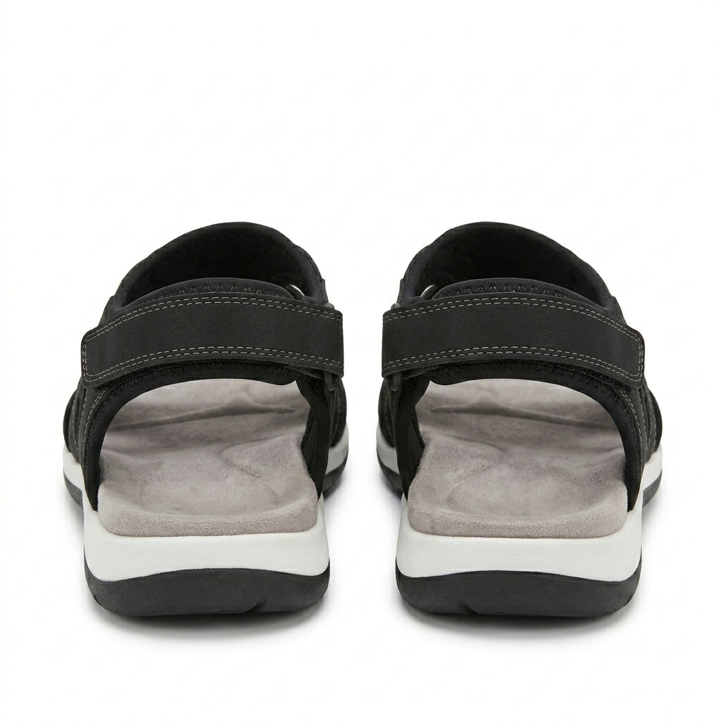 Bridget | Women's Adjustable Strap Walking Sandals - Cushioned Comfort Sandals