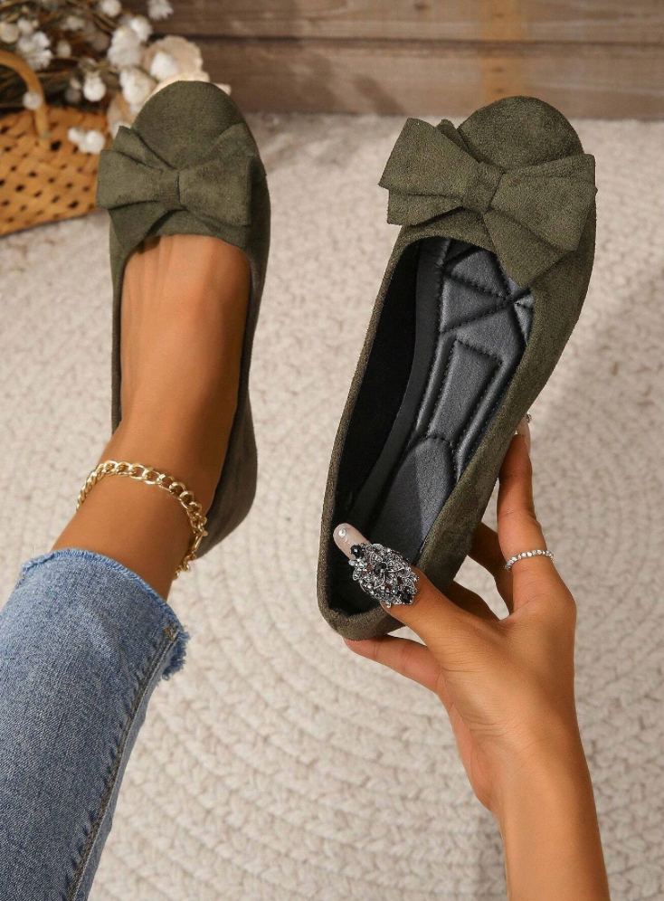 Guinevere | Women's Cushioned Flat Shoes - Everyday Casual Comfort Shoes