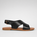 Daisy | Women's Buckle Sandals – Flat-Sole Summer Shoes