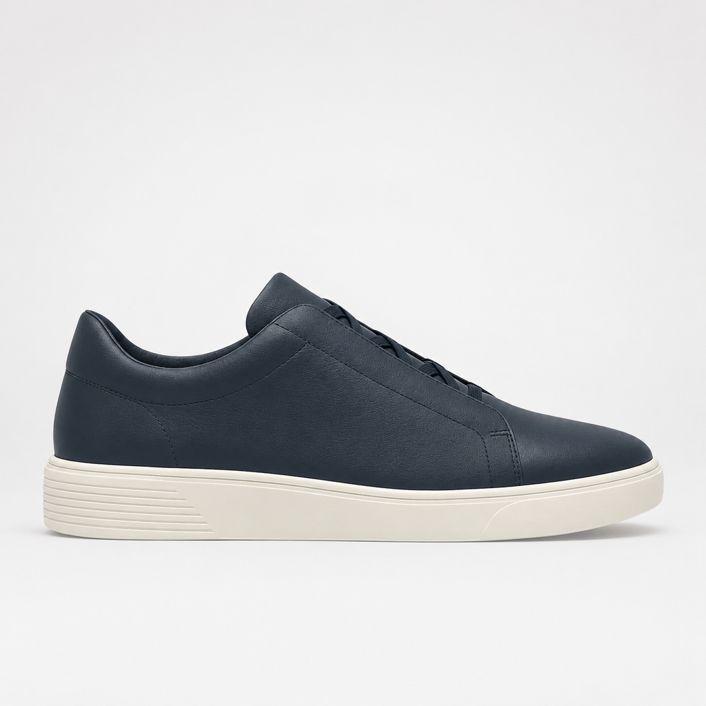 Alistair | Men's Genuine Leather Slip-On Trainers – Minimalist Smart-Casual Sneakers
