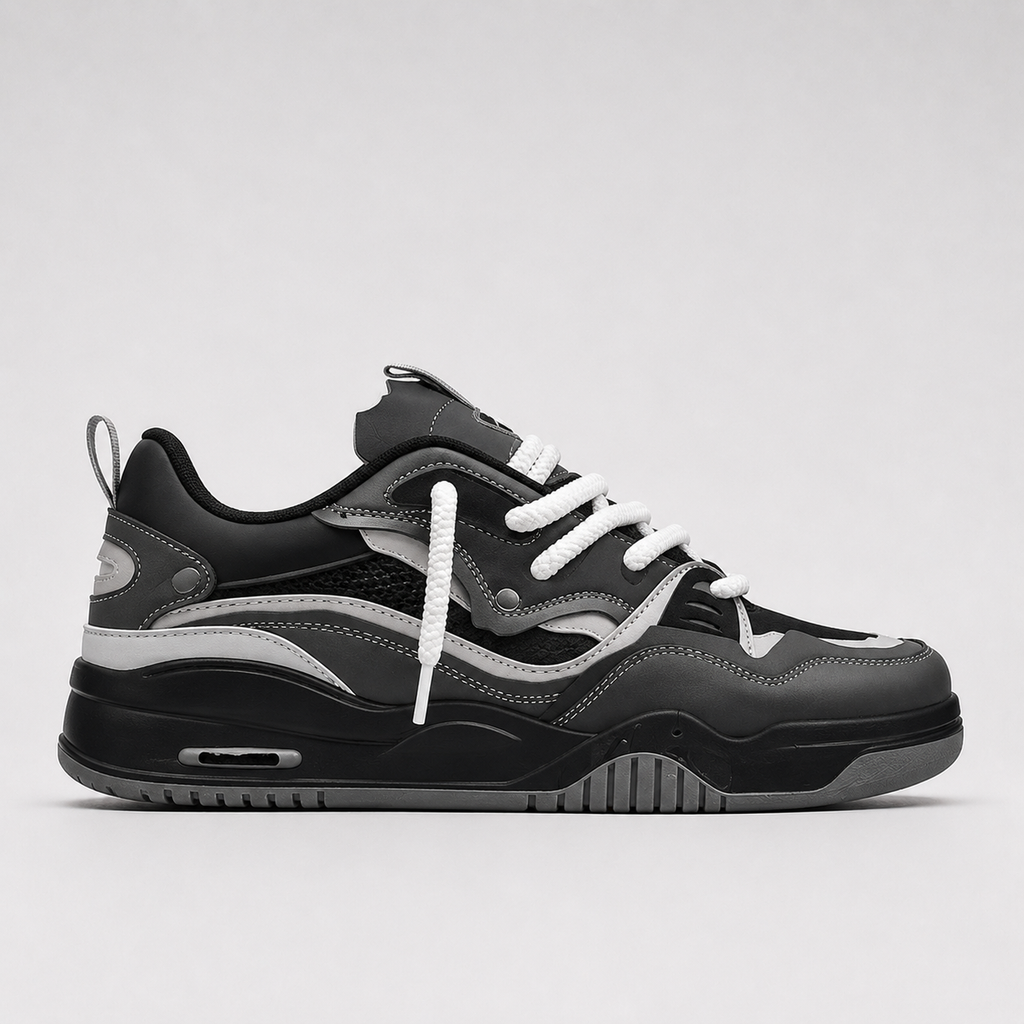 Leo | Men's Chunky Trainers – Thick-Sole Casual Sneakers