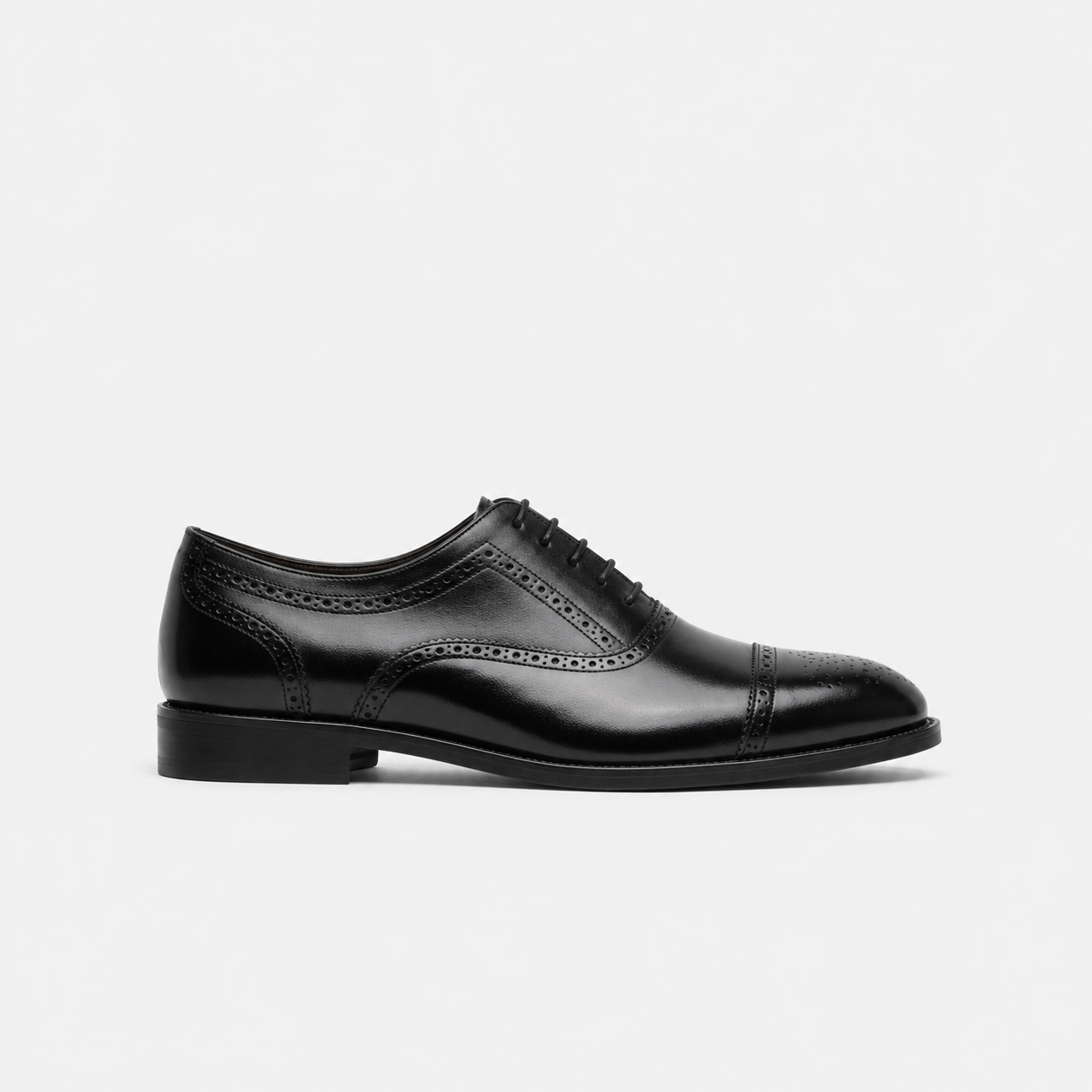 Steadfast | Men's Two-Tone Leather Brogue Oxford Shoes – Formal Lace-Up Shoes