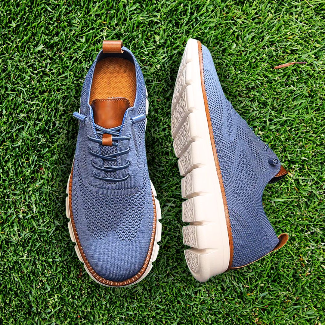 Alfred | Men's Mesh Walking Shoes - Lightweight Breathable Trainers