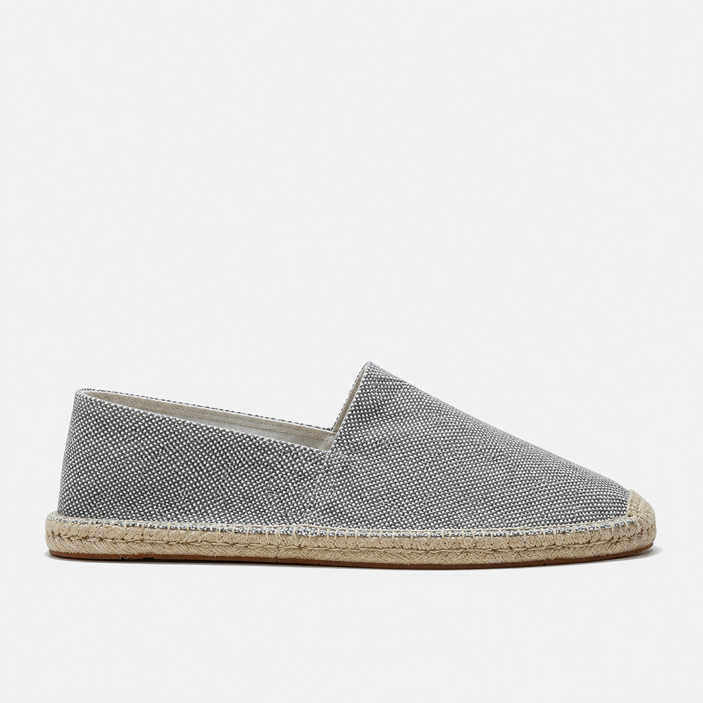 Brookshire | Men's Linen-Feel Espadrilles – Lightweight Slip-On Summer Shoes