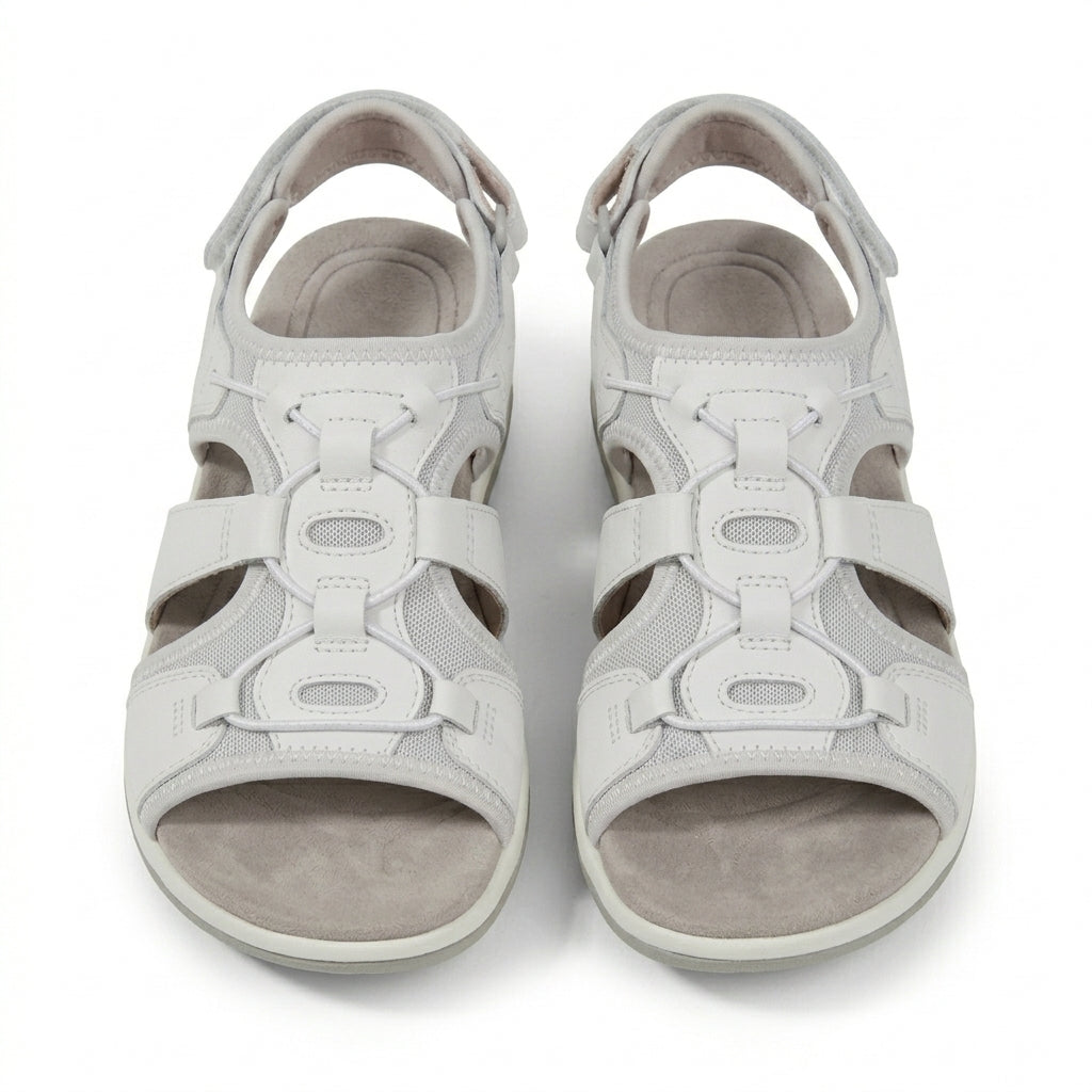 Bridget | Women's Adjustable Strap Walking Sandals - Cushioned Comfort Sandals