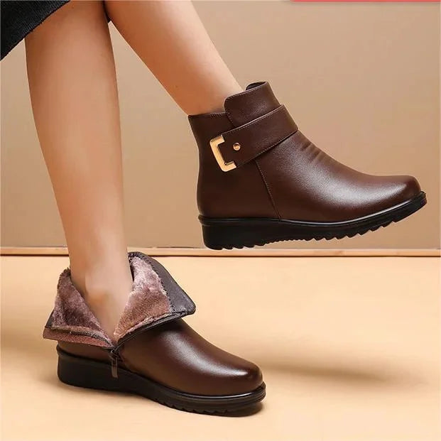 Rosalyn | Women's Waterproof Boots - Cushioned Rubber Sole Ankle Boots