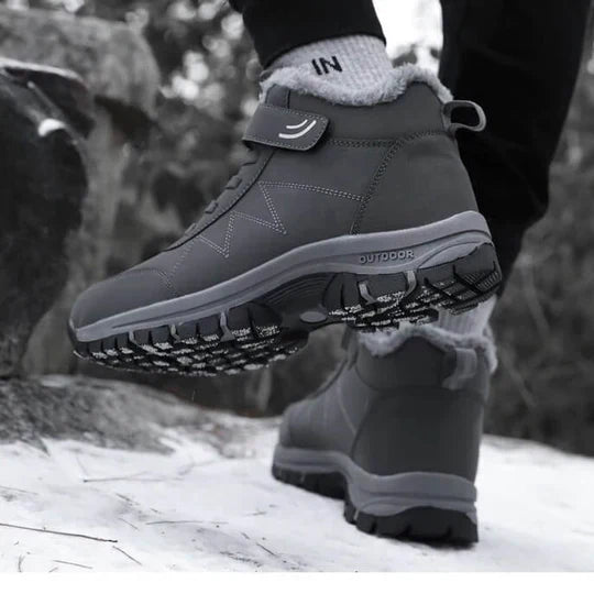 Wesley | Unisex Fur-Lined Winter Boots - Water-Resistant Outdoor Boots