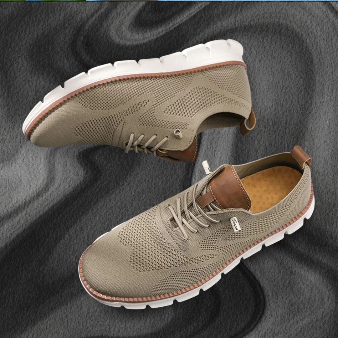 Alfred | Men's Mesh Walking Shoes - Lightweight Breathable Trainers
