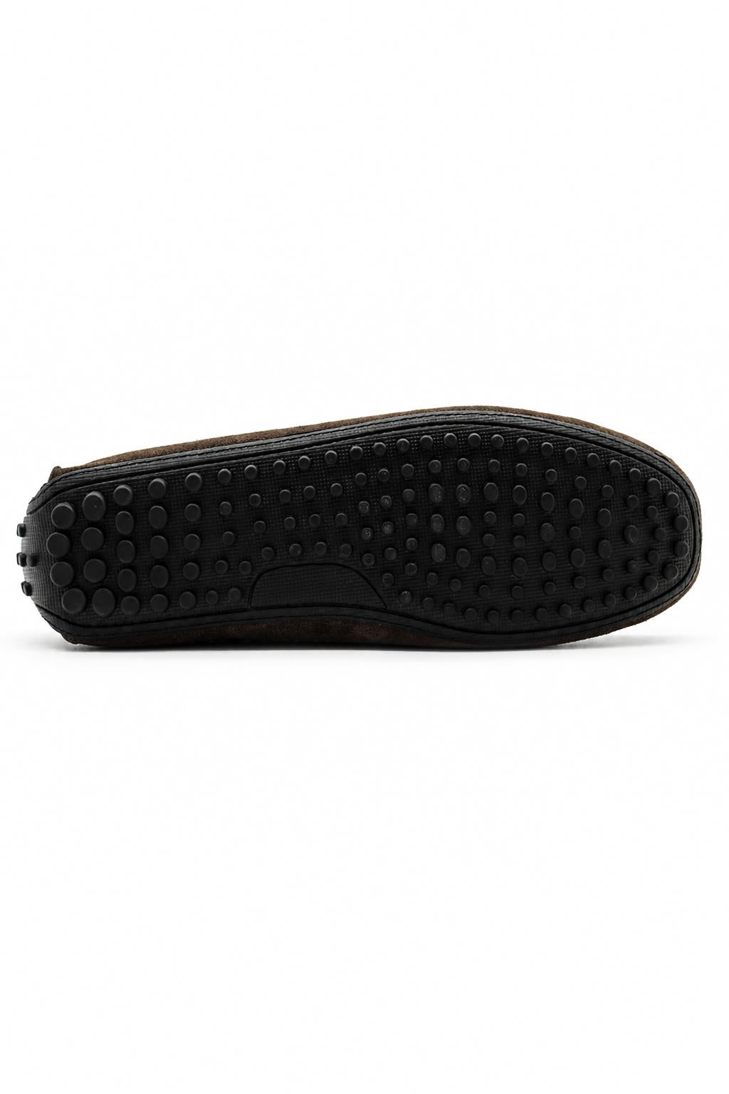 Lawson | Men's faux suede Driving Loafers - Slip-On Moccasins with Apron Stitching