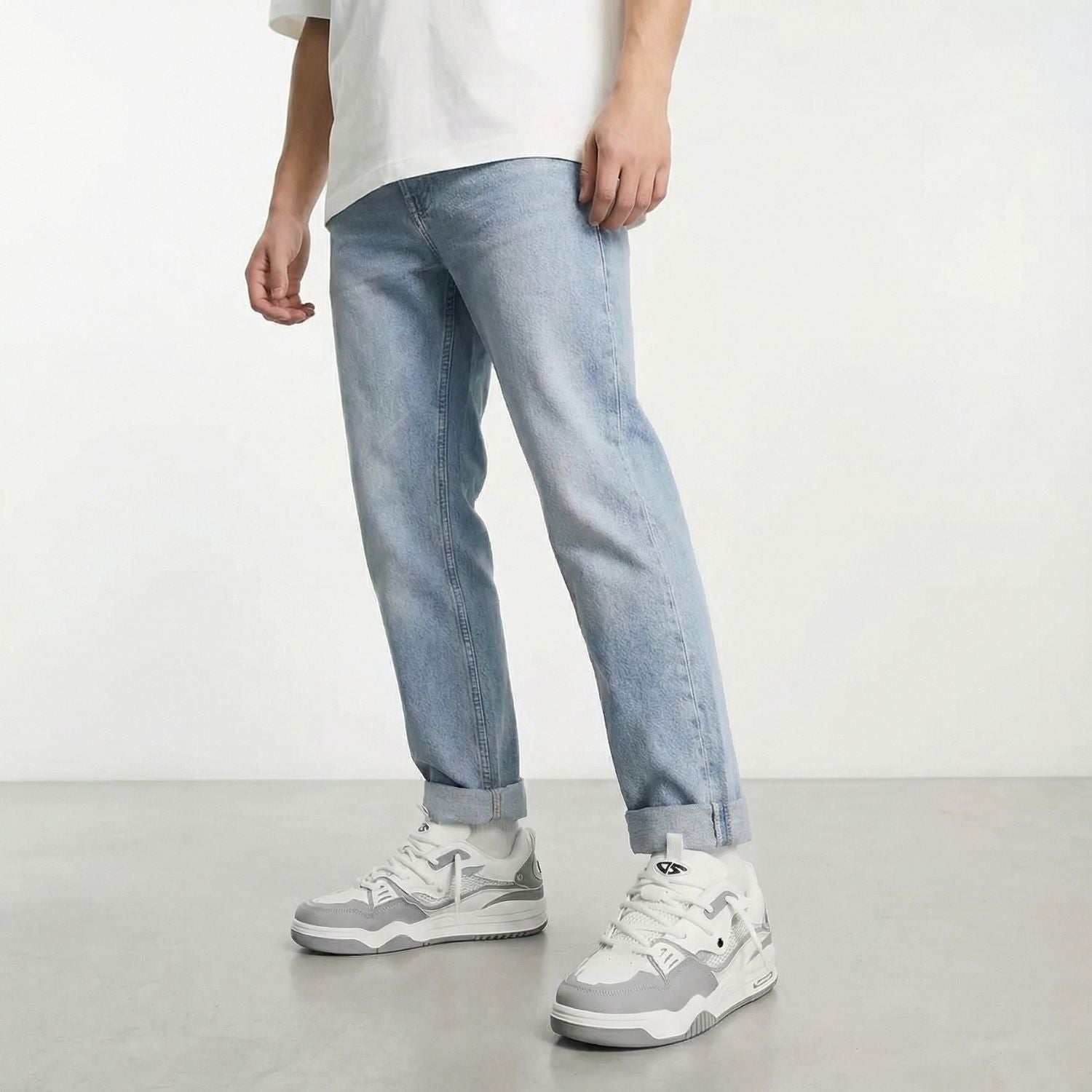 Leo | Men's Chunky Trainers – Thick-Sole Casual Sneakers