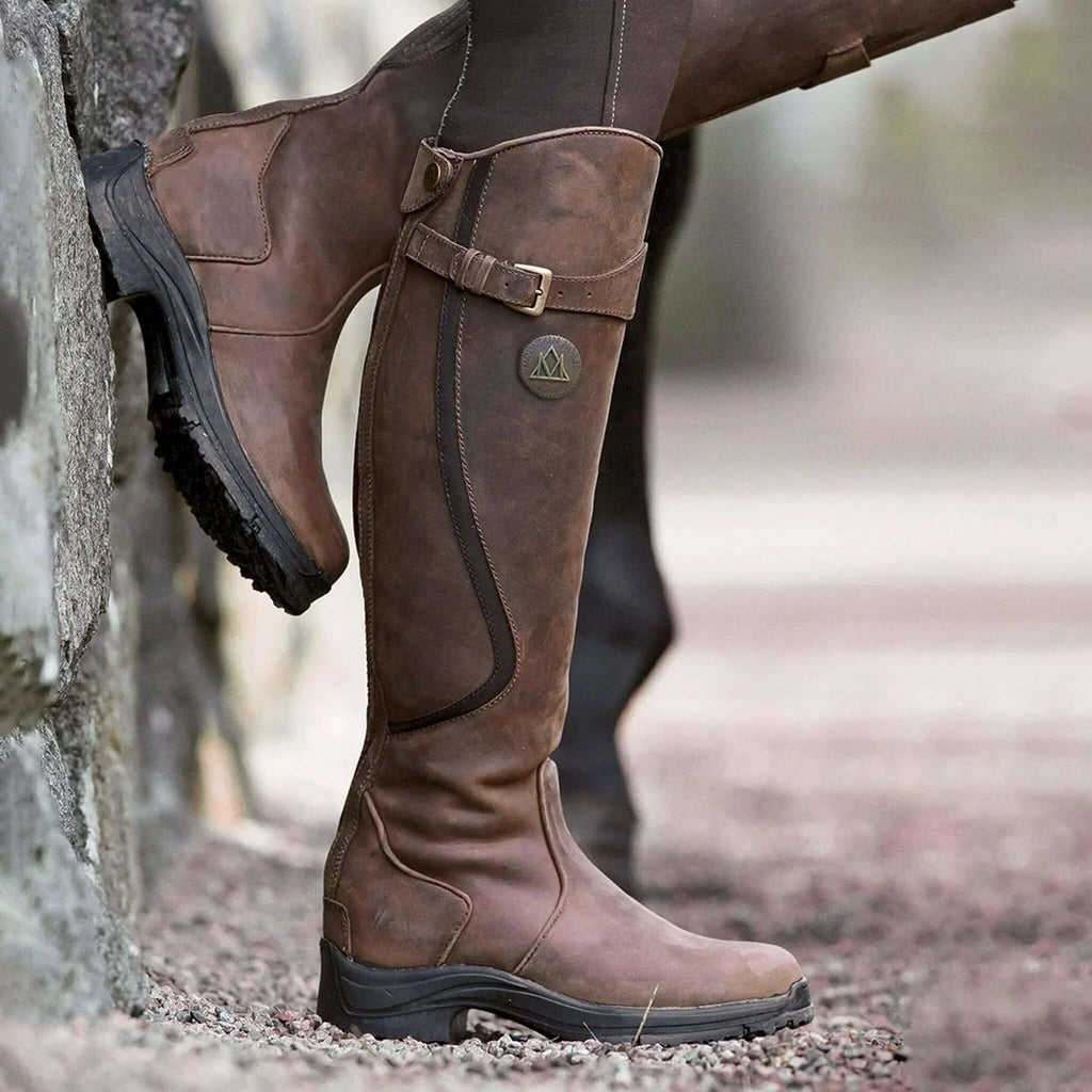 Winifred | Women's Waterproof Knee-High Riding Boots - Insulated Winter Boots