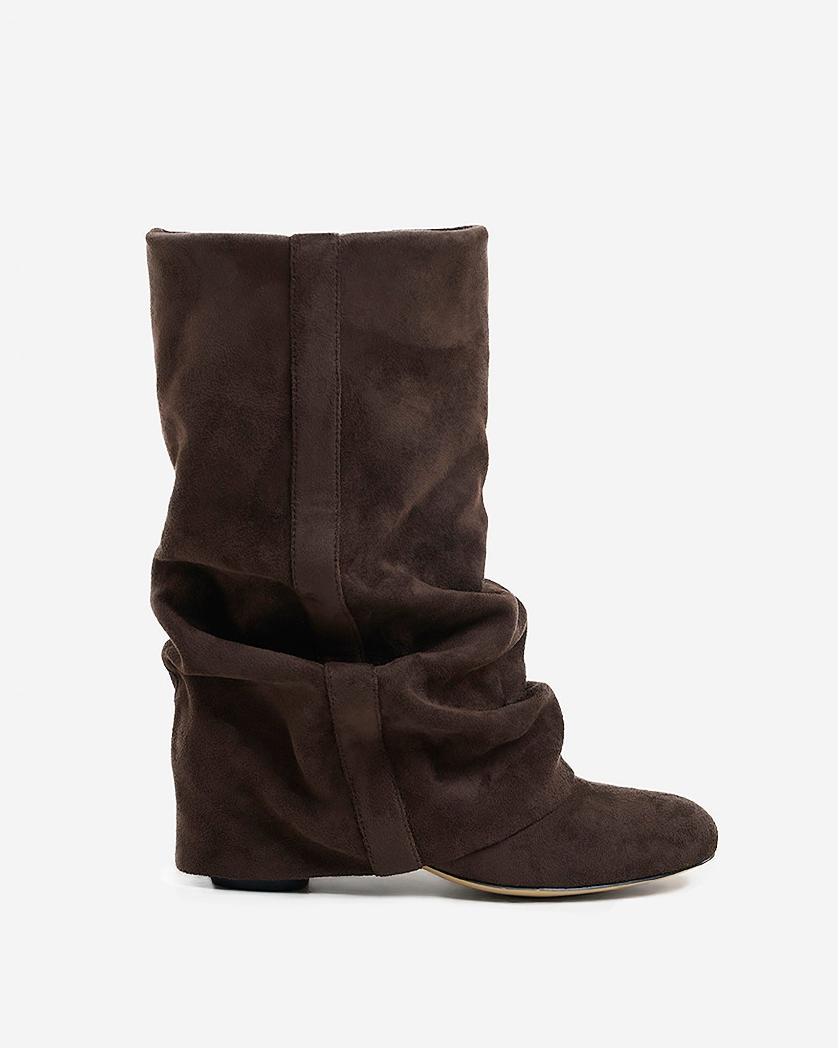Hazel | Women's Slouchy Knee-High Boots – Rounded-Toe Everyday Fashion Boots
