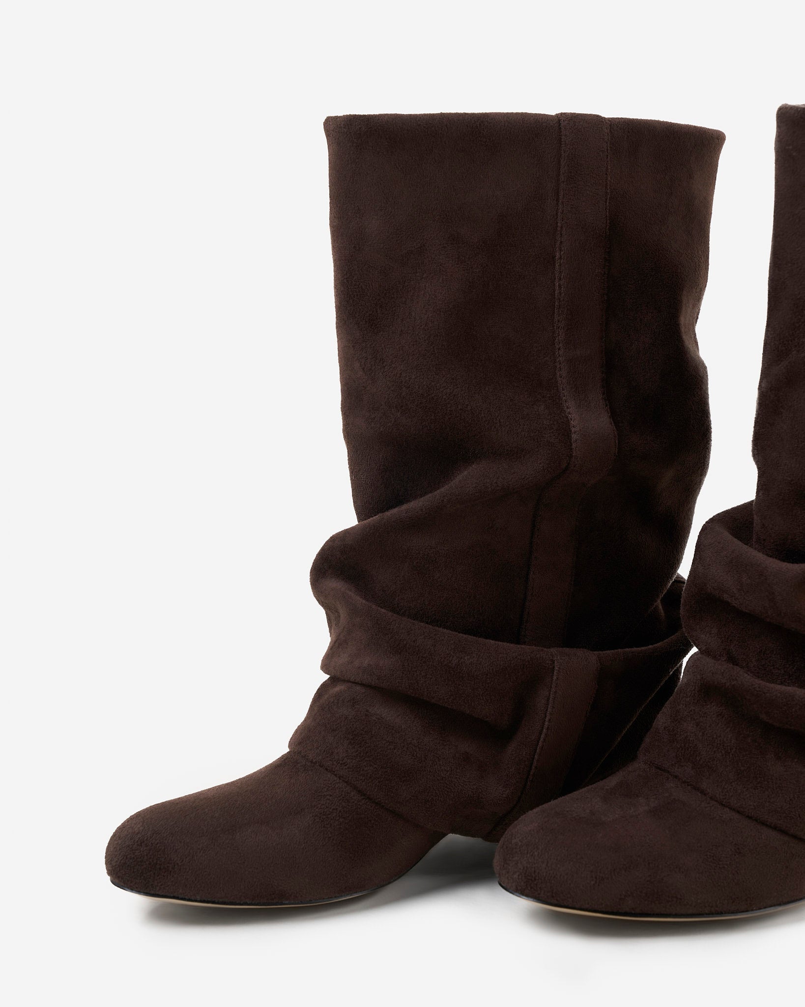 Hazel | Women's Slouchy Knee-High Boots – Rounded-Toe Everyday Fashion Boots
