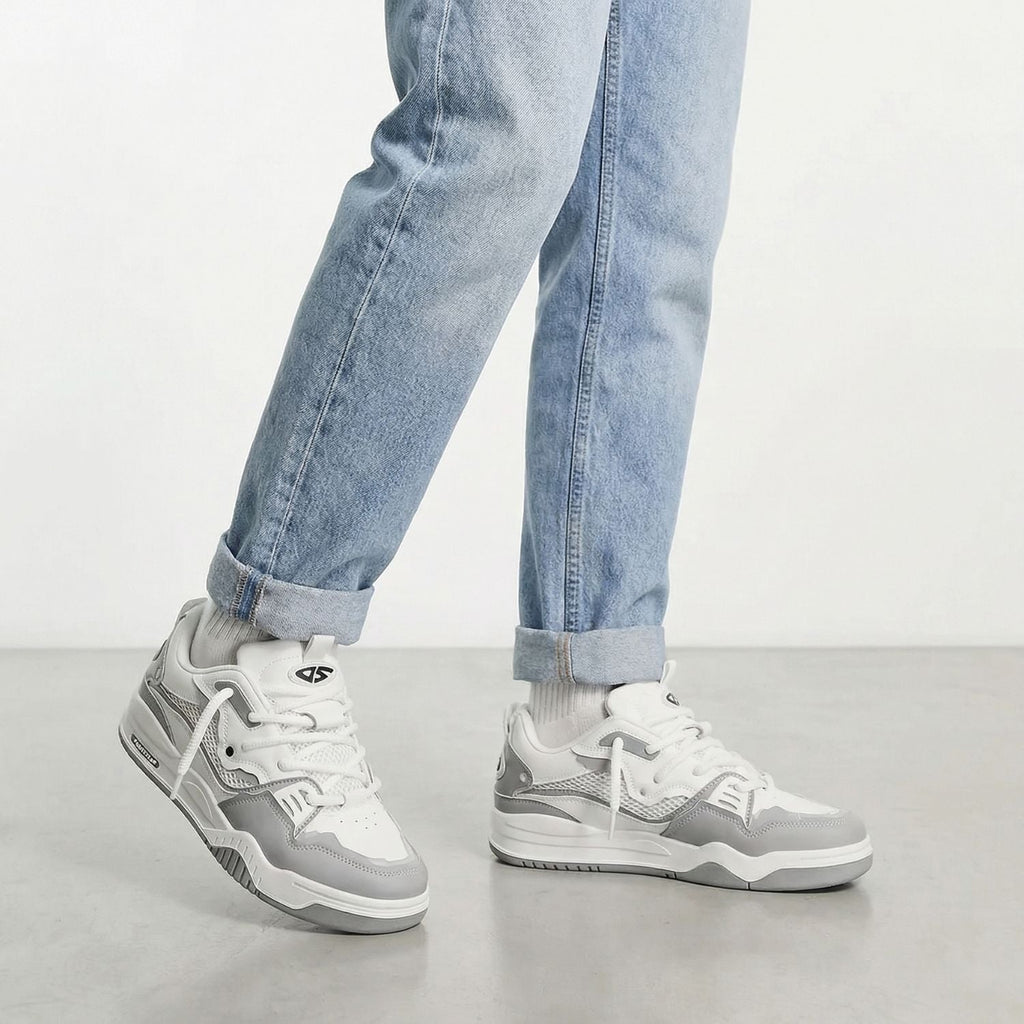 Leo | Men's Chunky Trainers – Thick-Sole Casual Sneakers