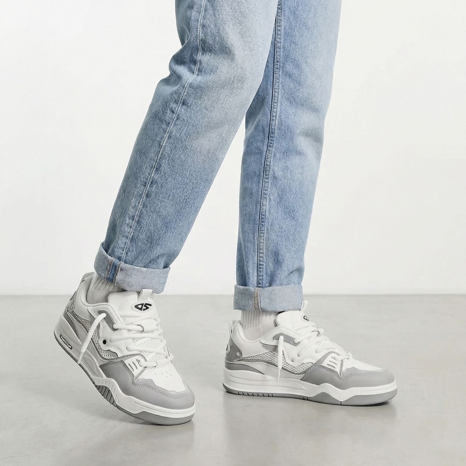 Leo | Men's Chunky Trainers – Thick-Sole Casual Sneakers