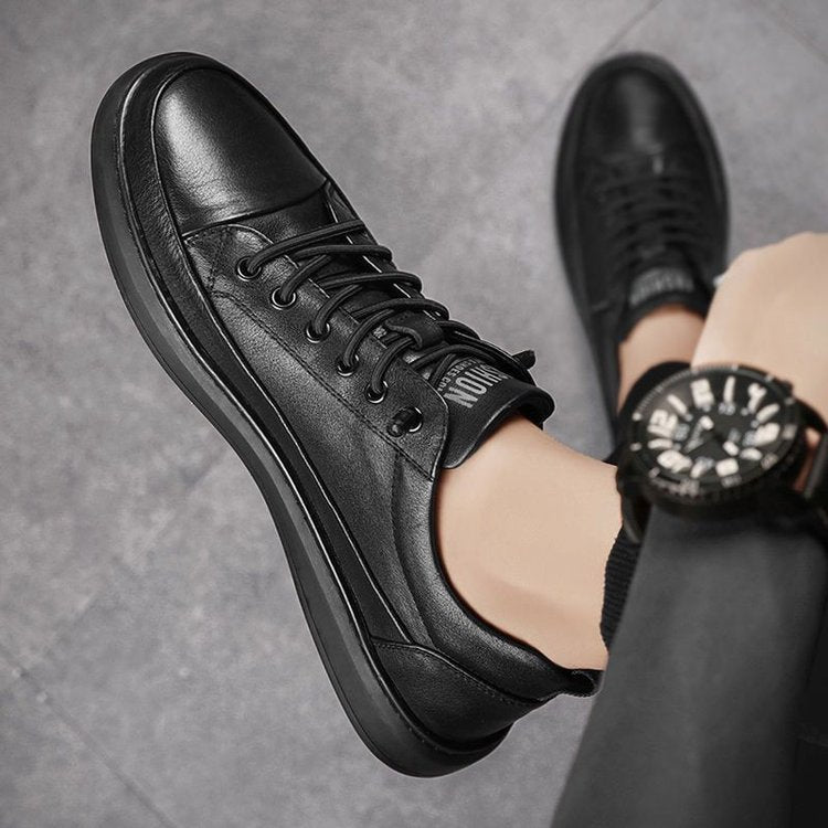 Nigel | Men's faux leather Slip-On Casual Shoes - Lightweight Breathable Everyday Shoes