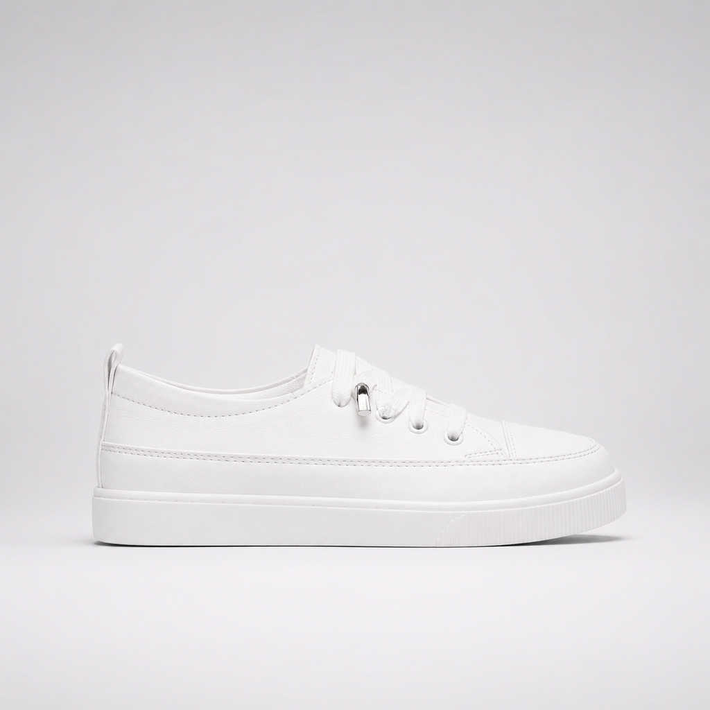 Maisie | Women's Round-Toe Lace-Up Shoes – Casual Flat Everyday Shoes