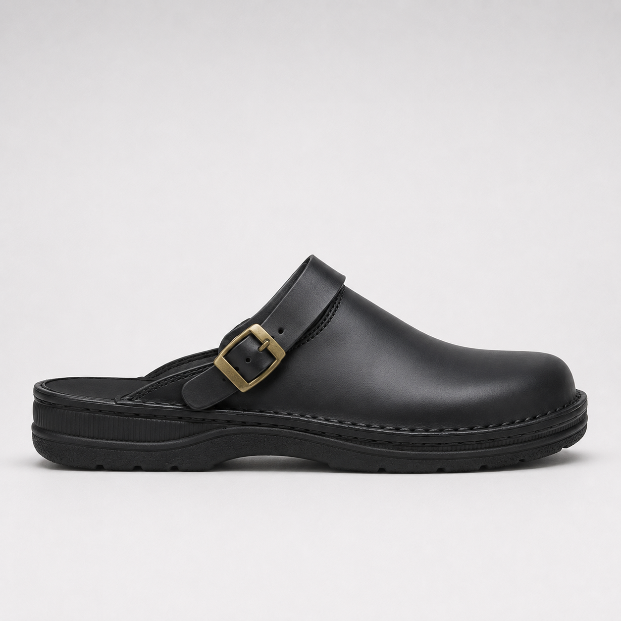 Florence | Leather Clogs – Cushioned Slip-On Everyday Shoes