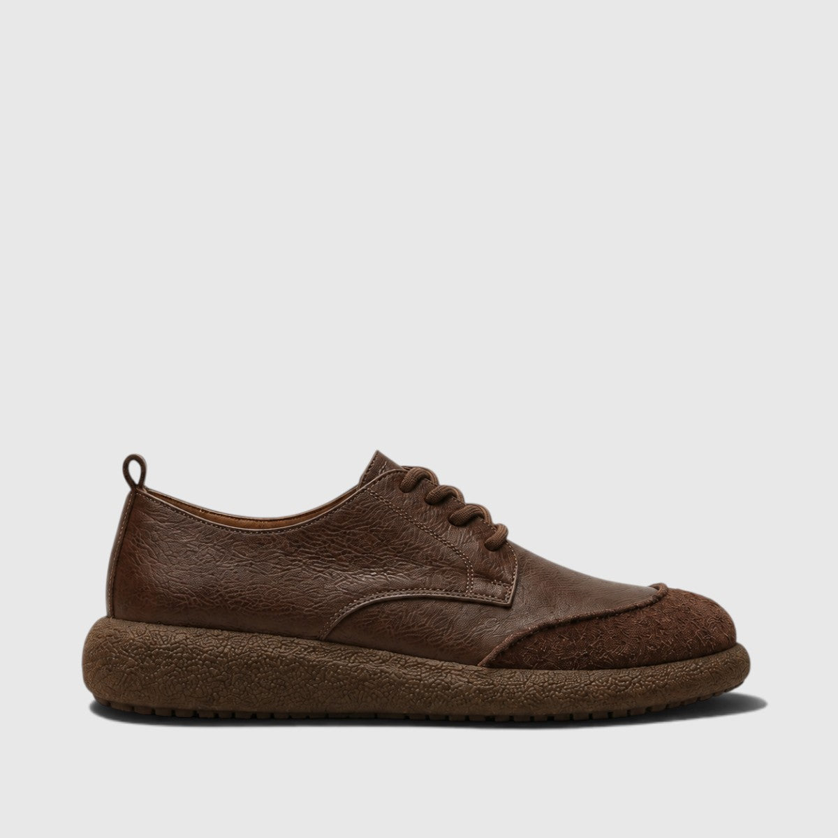 Sterling | Men's Suede-Look and Leather-Look Shoes - Cushioned Insole Smart-Casual Shoes