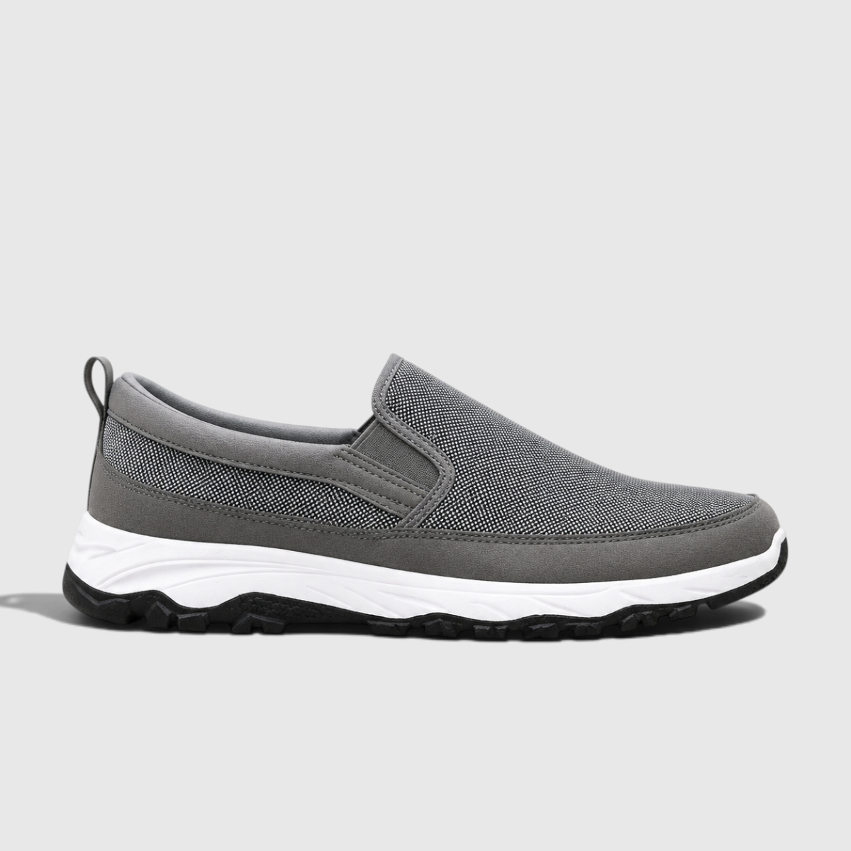 Tobias | Men's Slip-On Mesh Trainers - Breathable Boat Shoe Style Sneakers