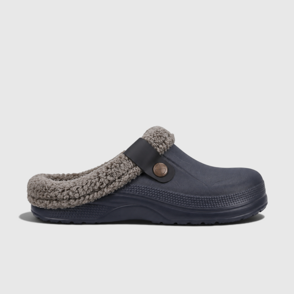Truman | Men's Winter Clogs - Fleece-Lined Indoor Outdoor Shoes